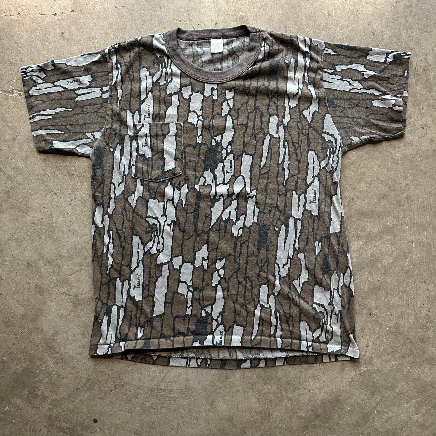 XXL 90s Bark Camo Tee