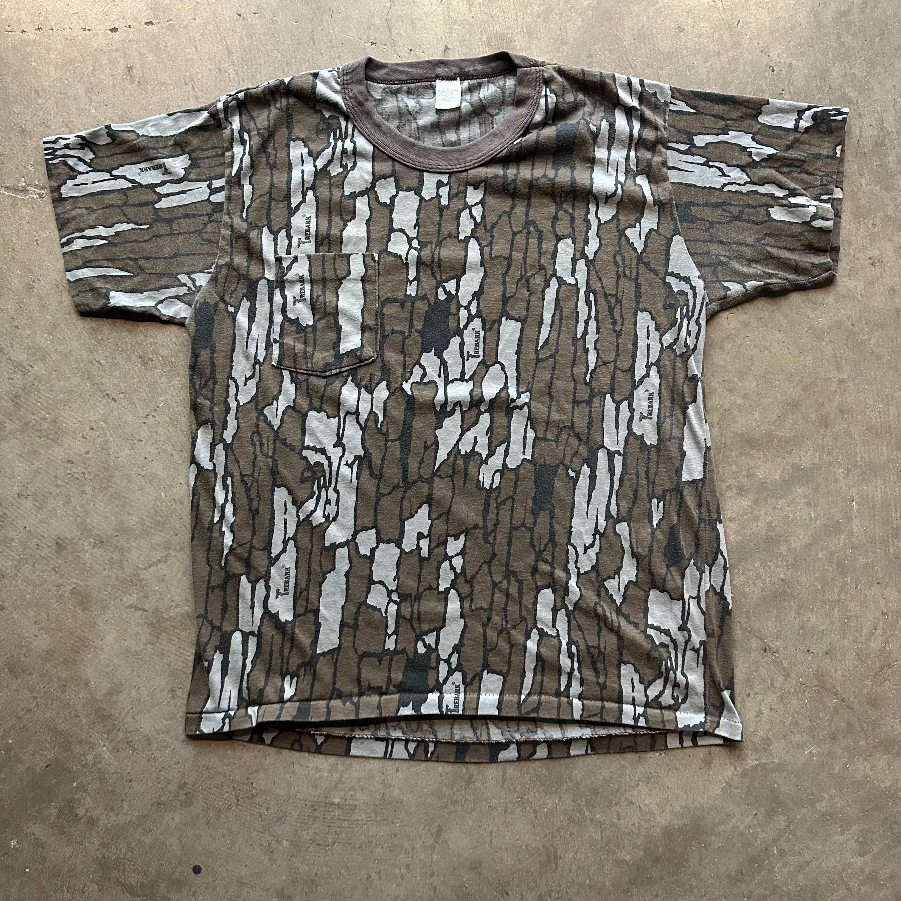 XXL 90s Bark Camo Tee