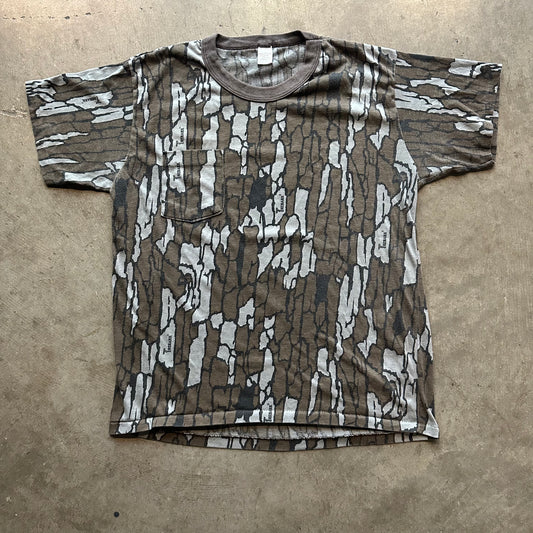 XXL 90s Bark Camo Tee