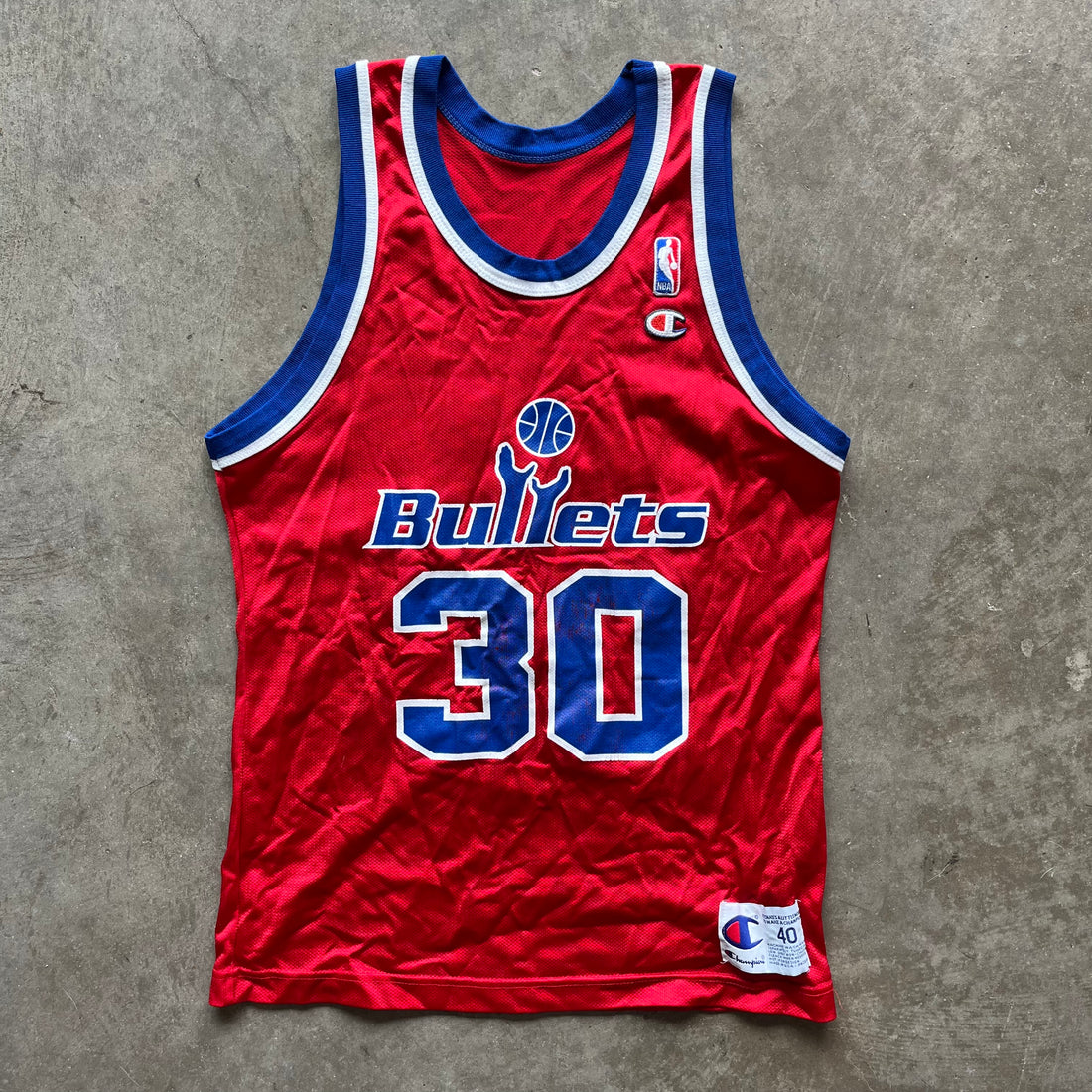 M 90s Wallace Bullets Jersey