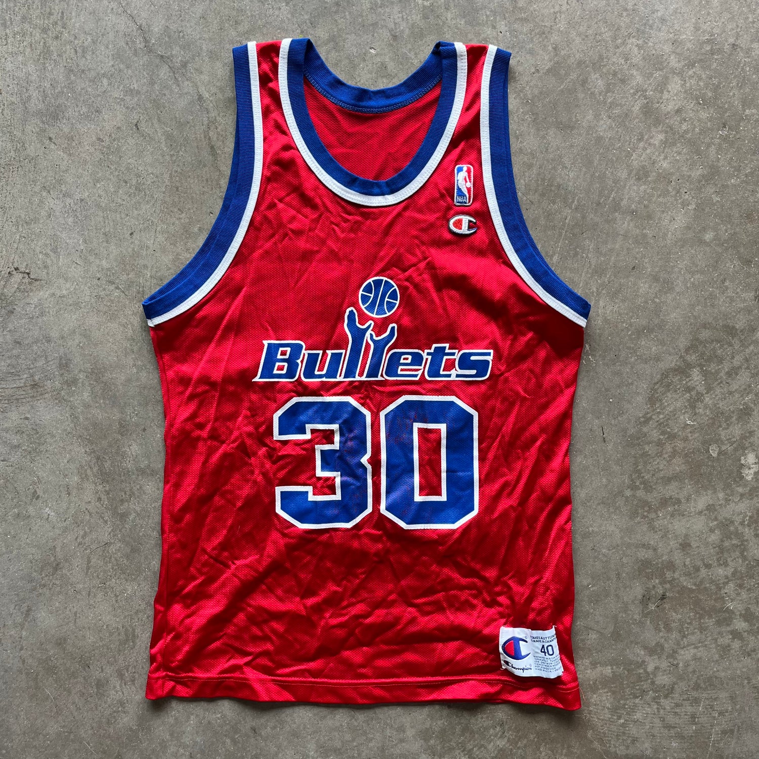 M 90s Wallace Bullets Jersey