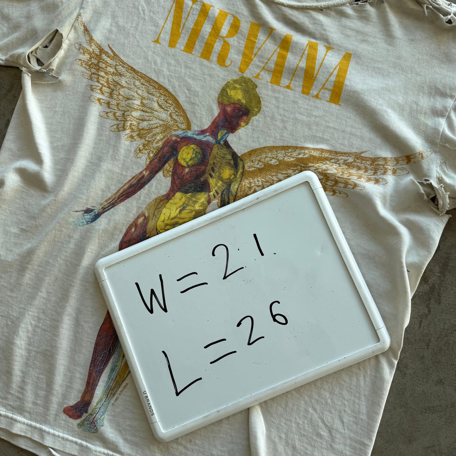 L 00s Thrashed Nirvana In Utero