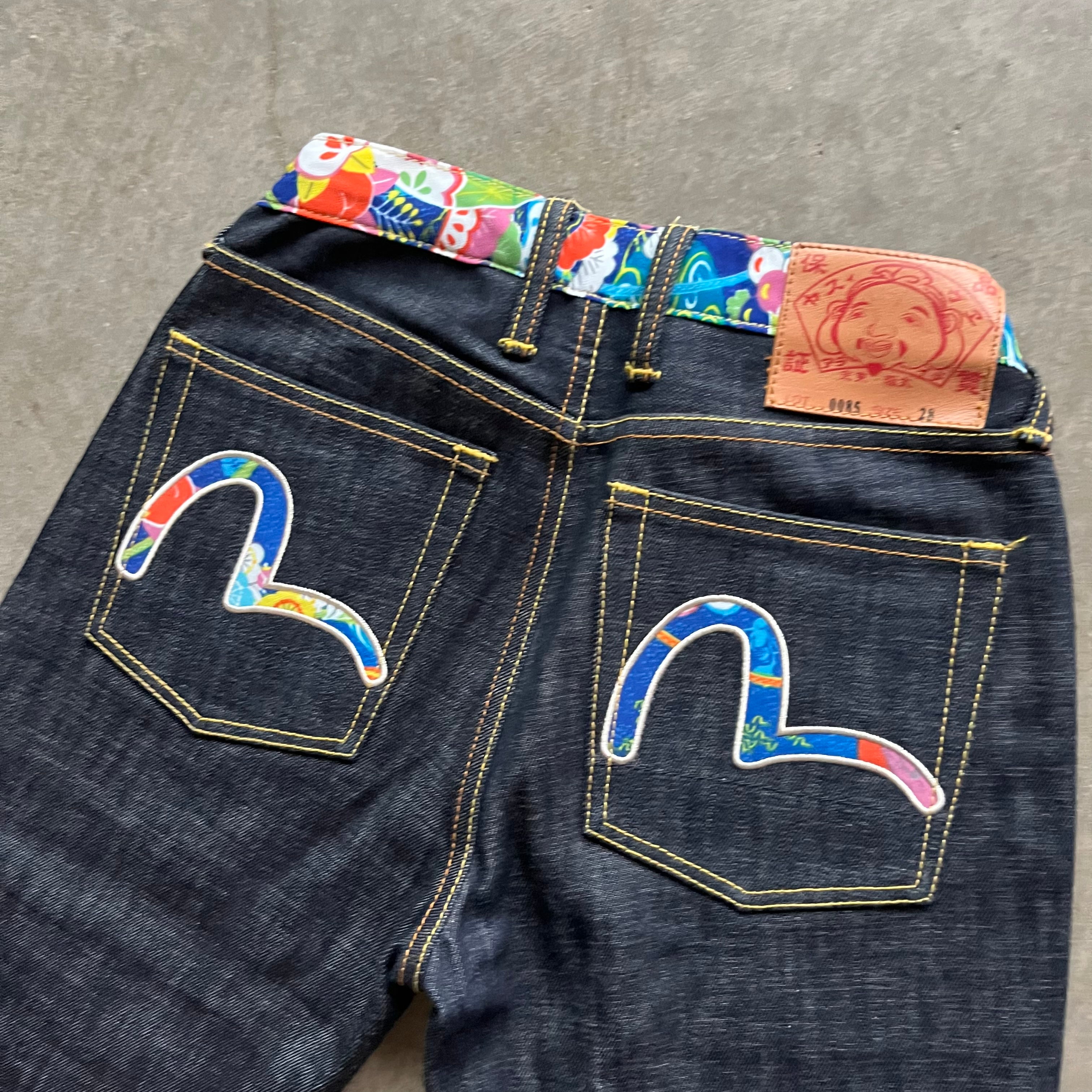 26x32 00s Rainbow Evisu Jeans