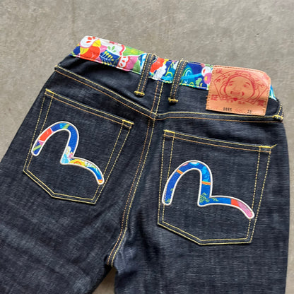 26x32 00s Rainbow Evisu Jeans