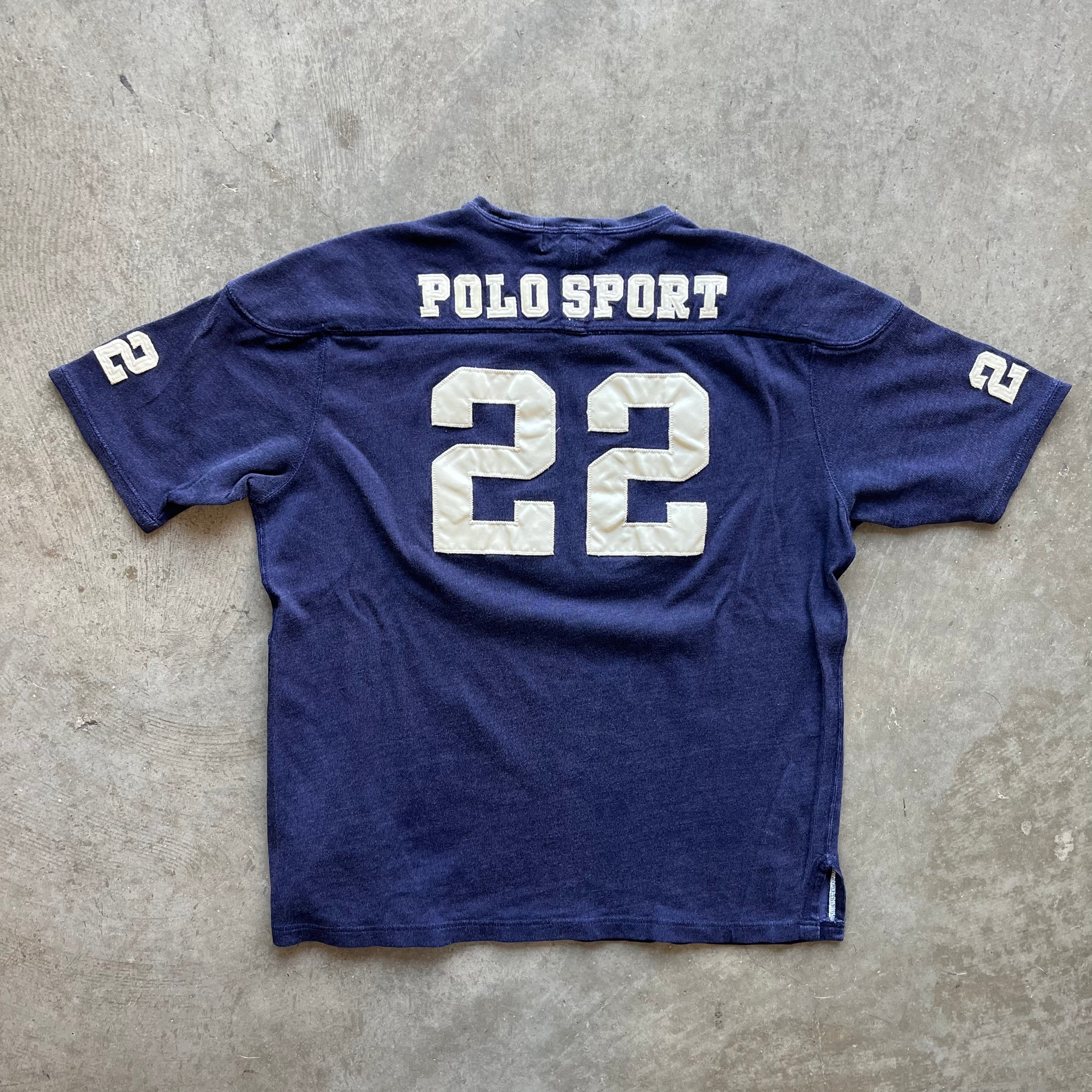 L Retro Polo Sport Shirt Jersey