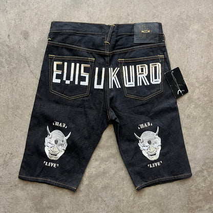 32w Brand New Evisu Kuro Shorts