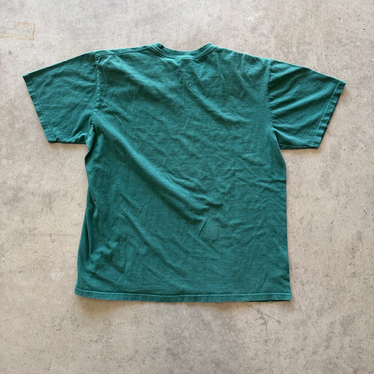 L Supreme Scratch Logo Tee Green