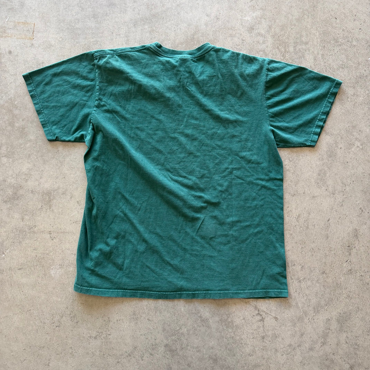 L Supreme Scratch Logo Tee Green