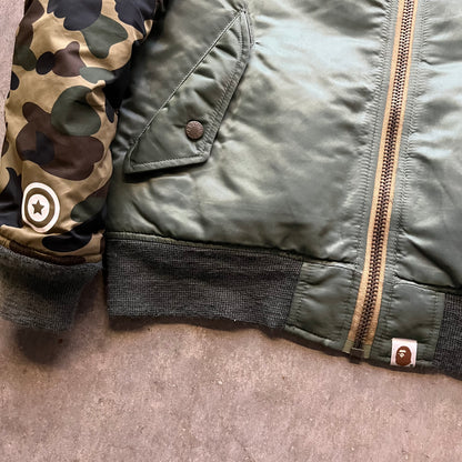M Bape WGM MA1 Military Bomber