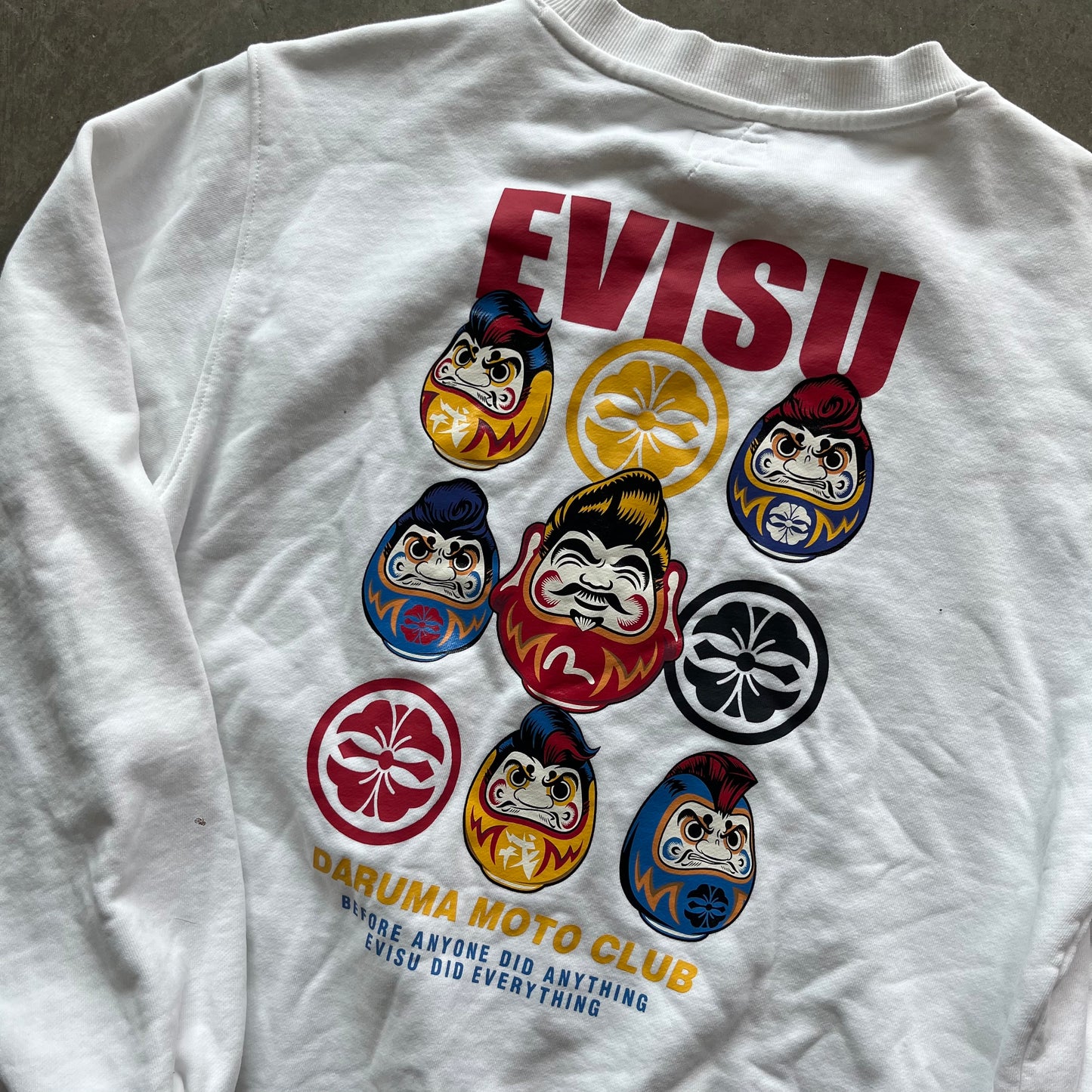 L 00s Evisu Crewneck