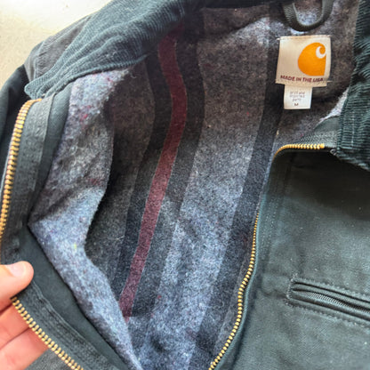 M 00s Carhartt Detroit Jacket Black