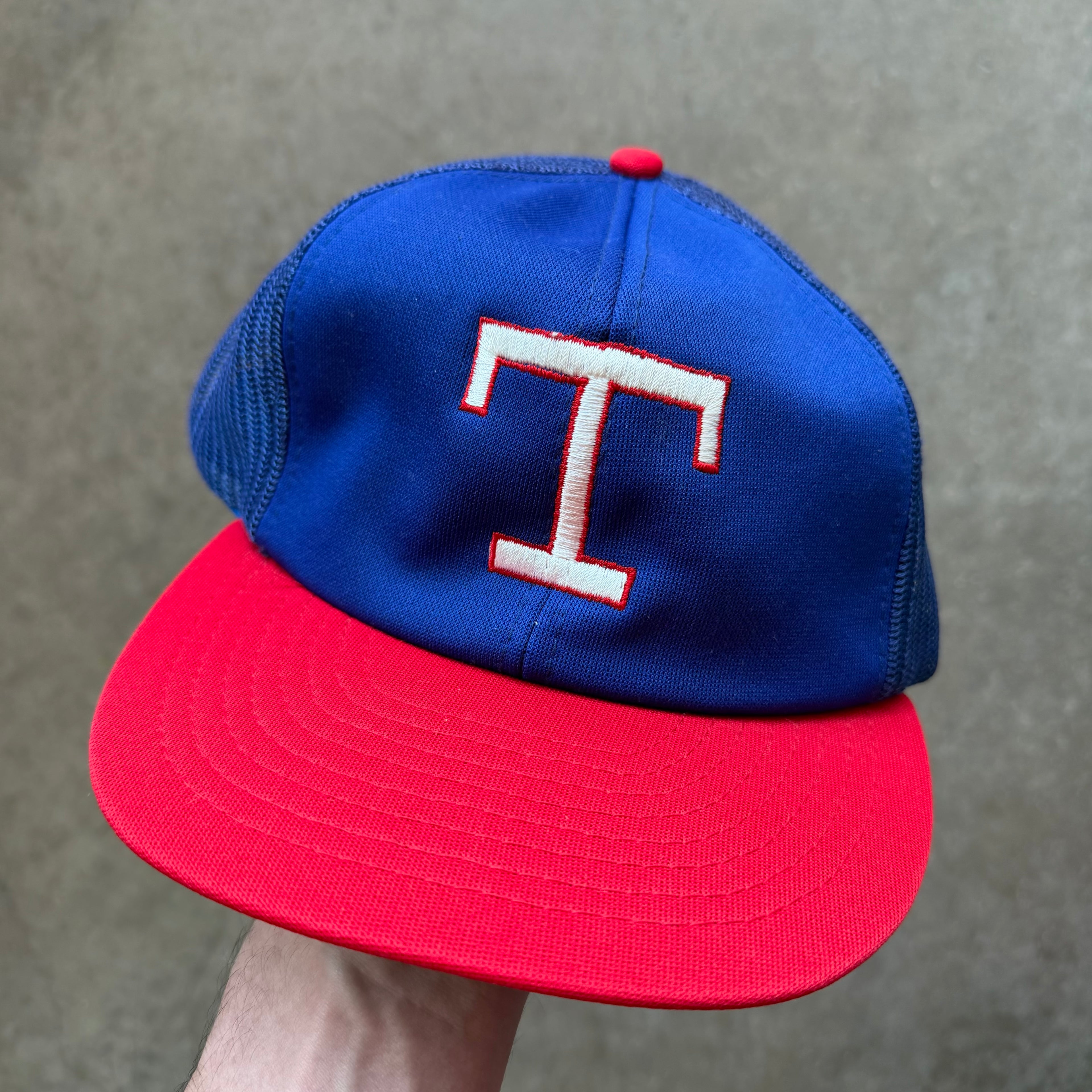 80s Texas Rangers Trucker Hat
