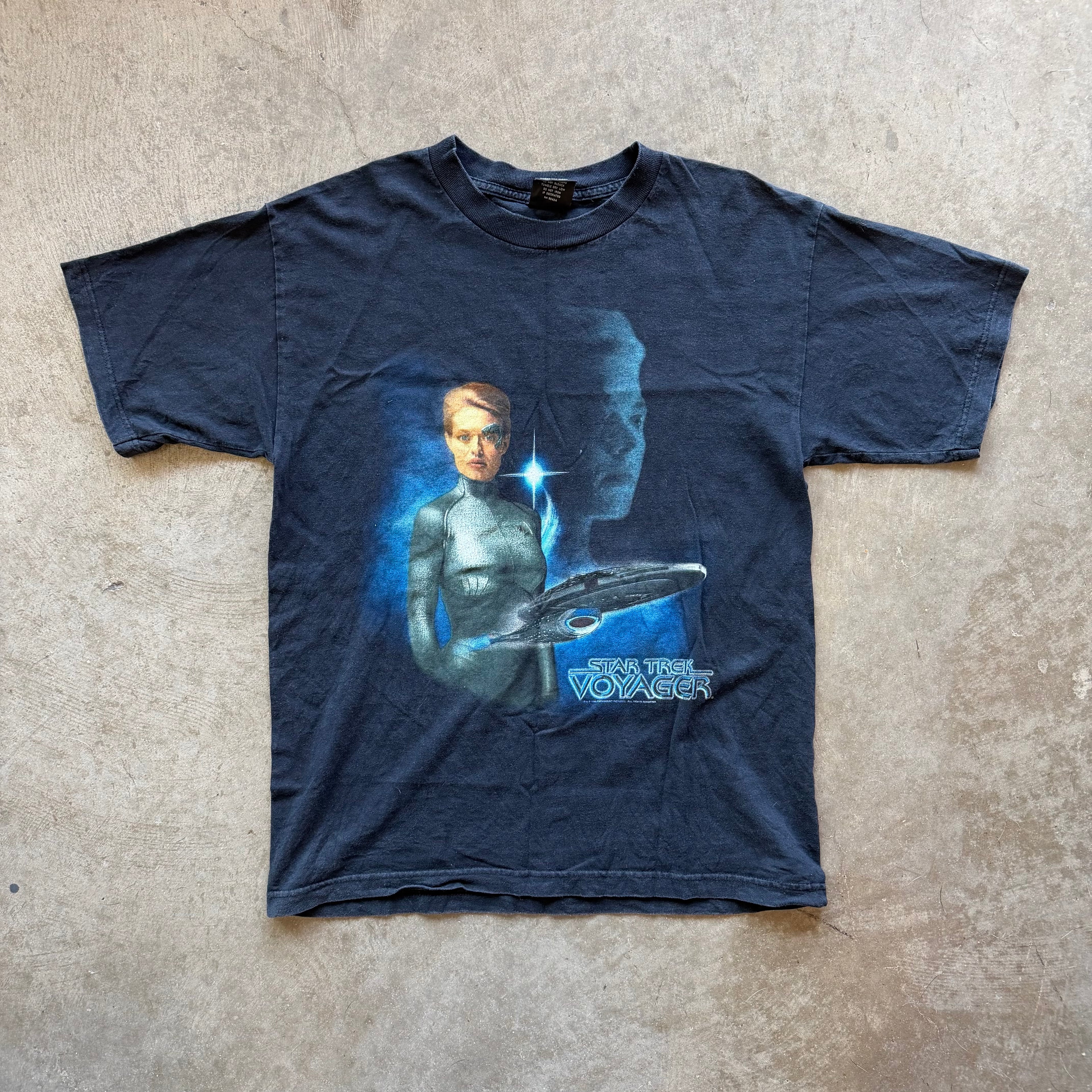 L 90s Star Trek Voyager Tee