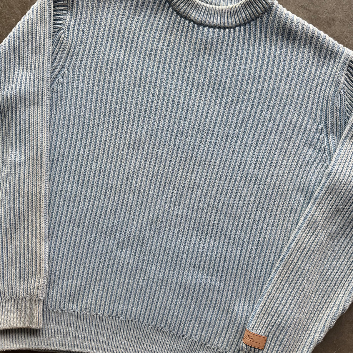 S Kith Meyer Knit Sweater Blue