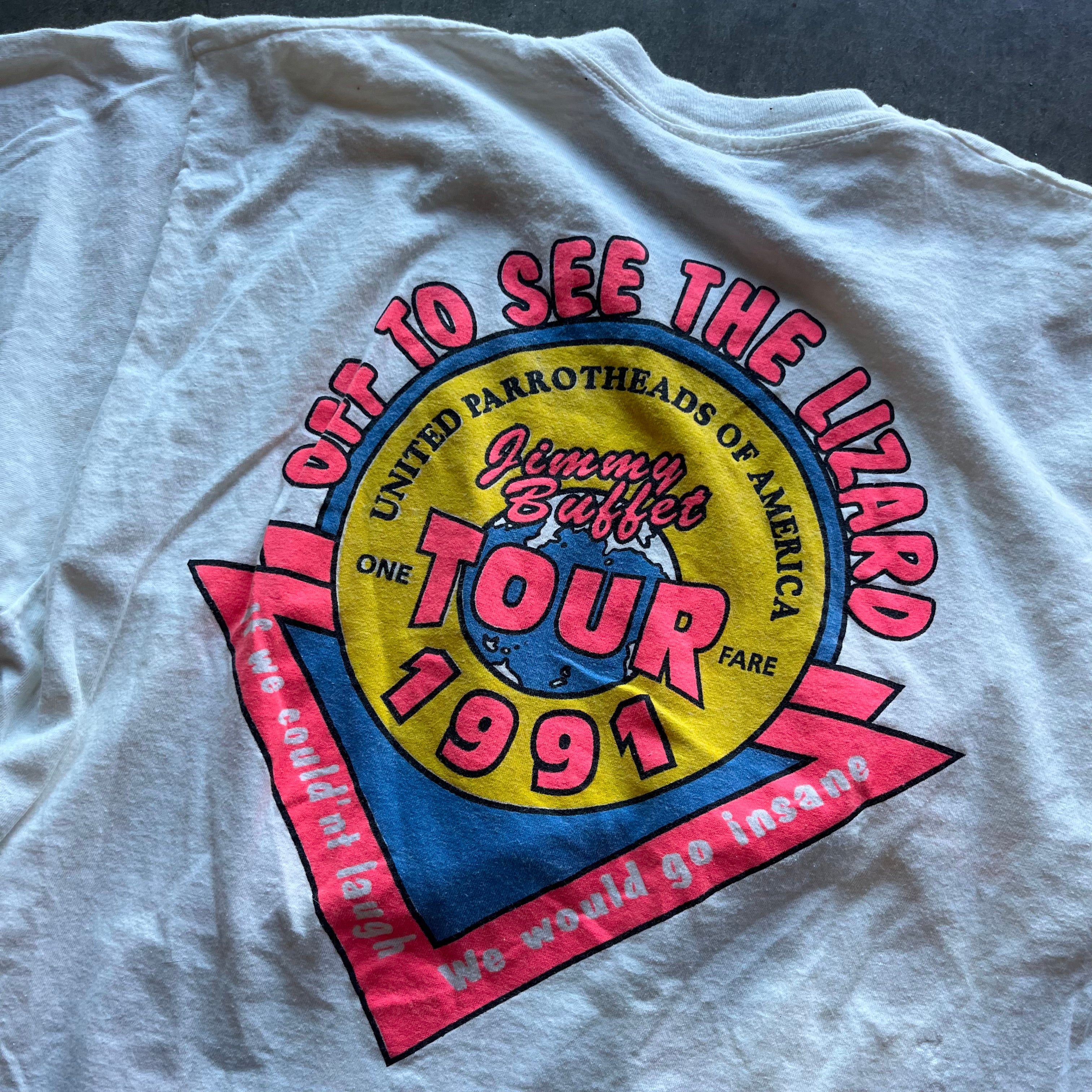 L 1991 Jimmy Buffett Tee