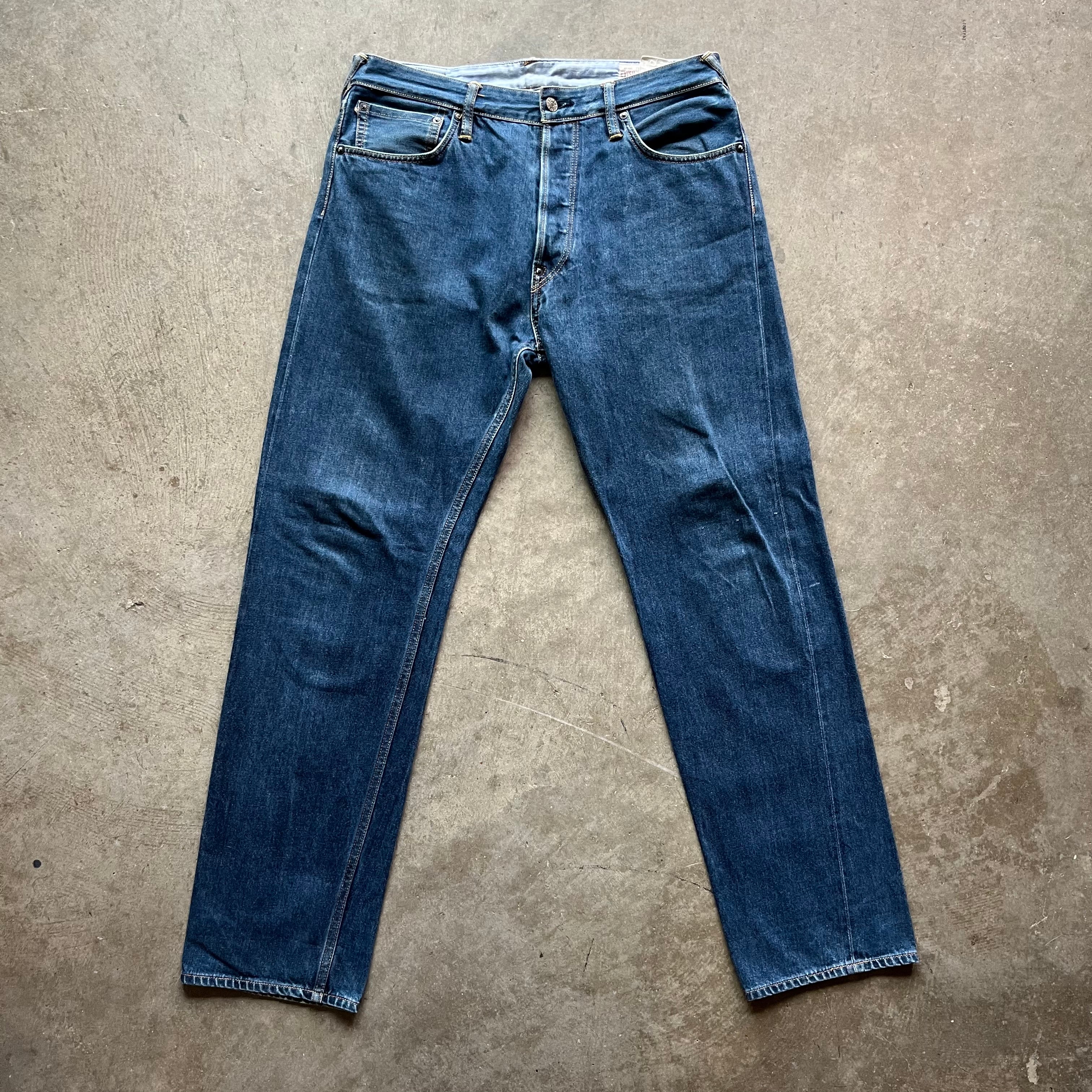 34x31 Yellow Tiger Evisu Jeans