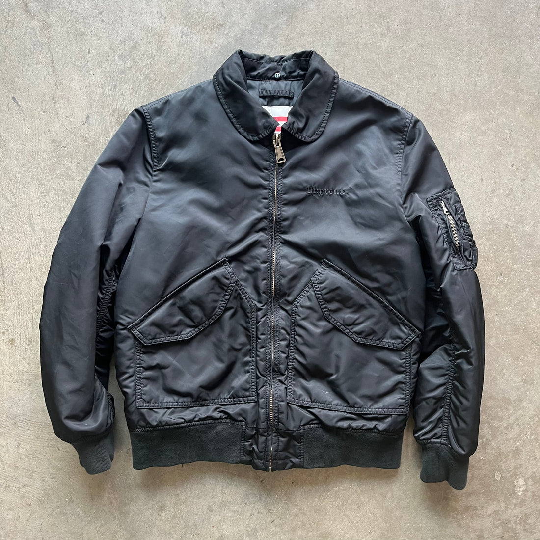 M FW15 Supreme Tanker Jacket (Missing Fur)