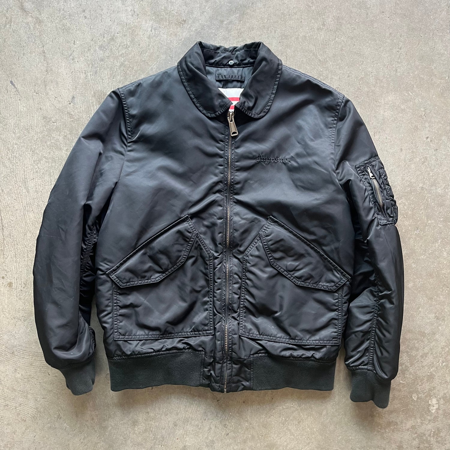 M FW15 Supreme Tanker Jacket (Missing Fur)