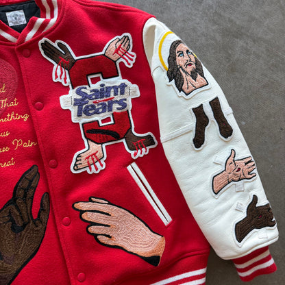 S Saint Mxxxxx x Denim Tears Stadium Jacket