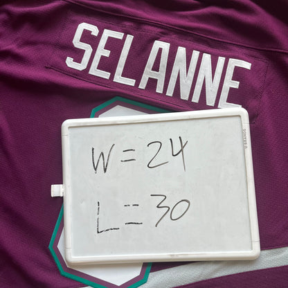 L Brand New Selanne Mighty Ducks Jersey