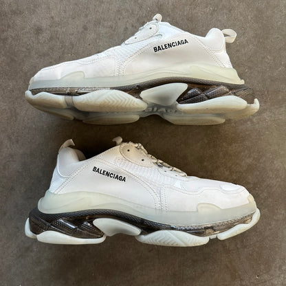 46 Used Balenciaga Triple S White