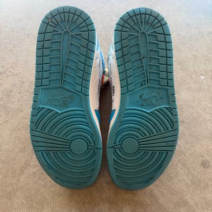9.5 Jordan 1 High UNC Off White