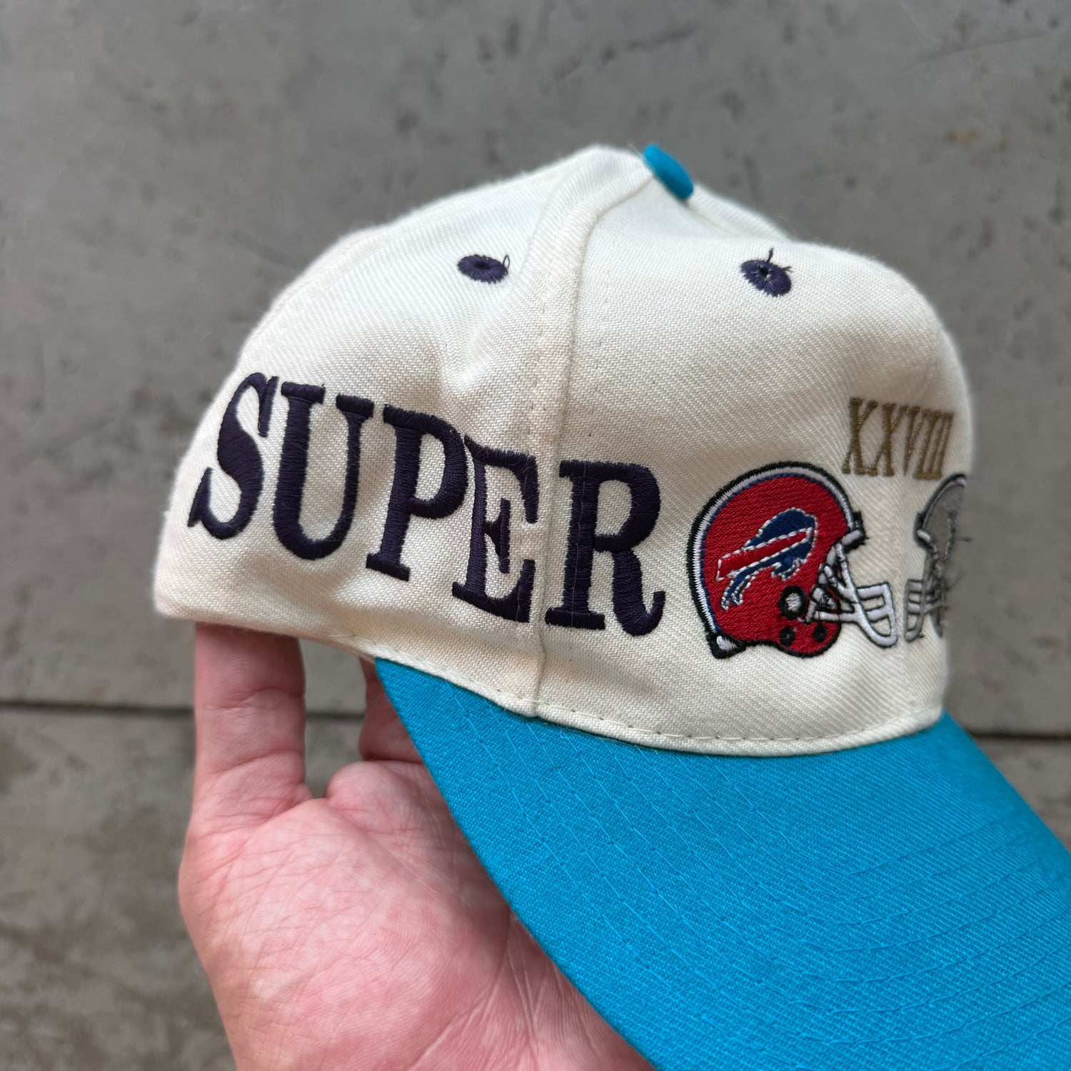 90s Dallas Cowboys Bills Super Bowl Hat