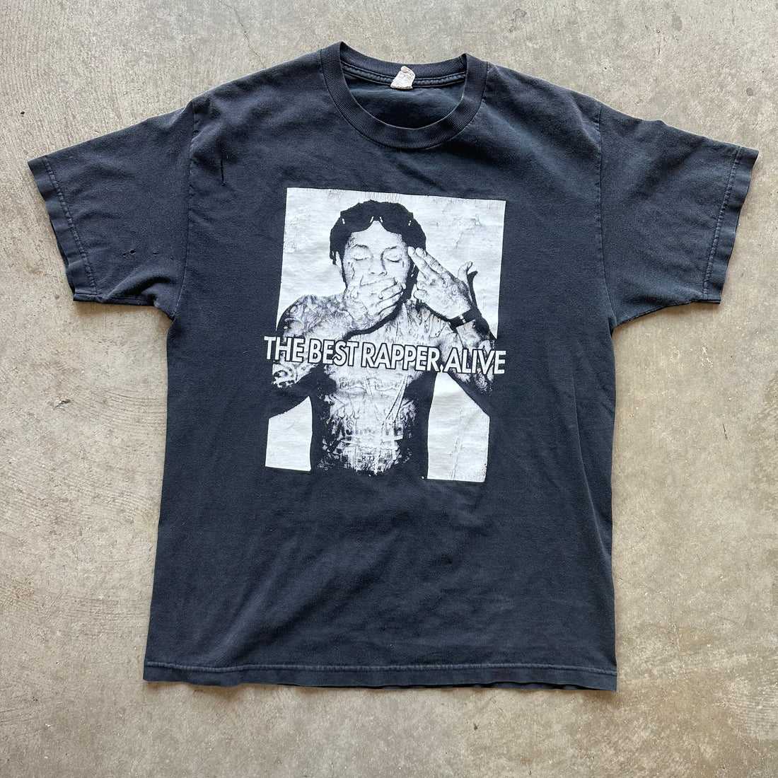 L 00s Lil Wayne Goat tee