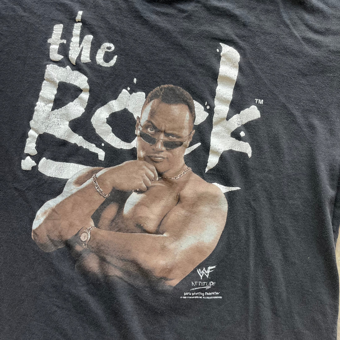 L 98 WWF The Rock Tee