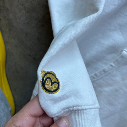 L Bearbrick x Evisu Full Zip Hoodie