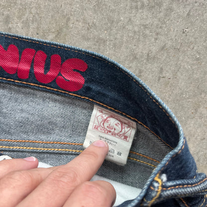34x32 Evisu God Fear Jeans