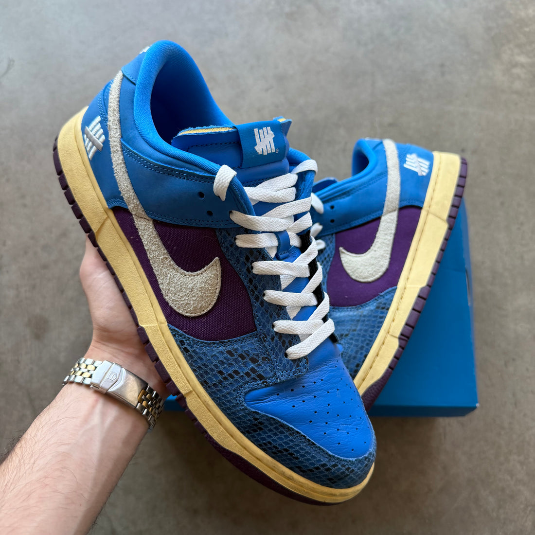 13 Used Nike Dunk Low UNDFTD