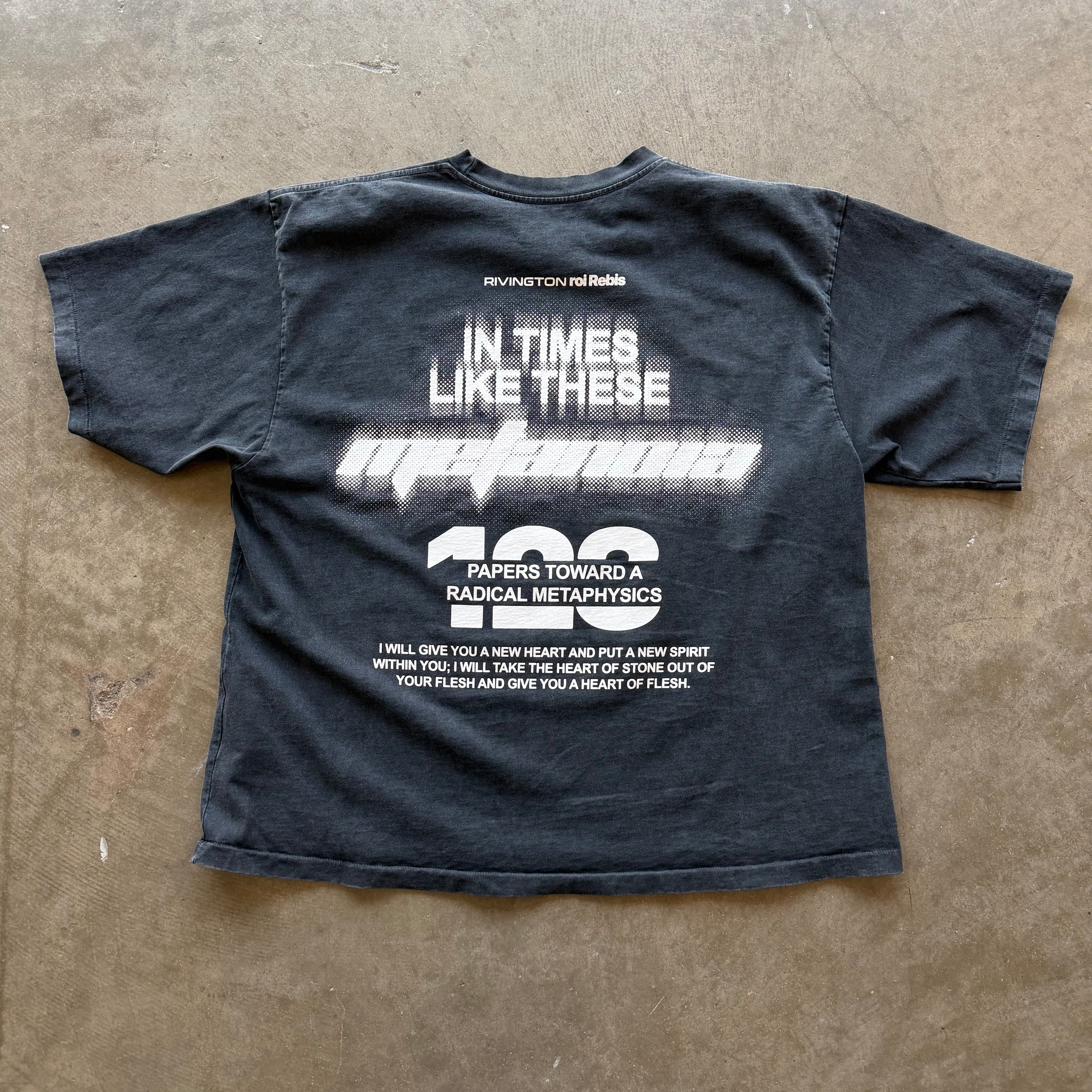 XL Rivington ROI Times Like These Tee Black
