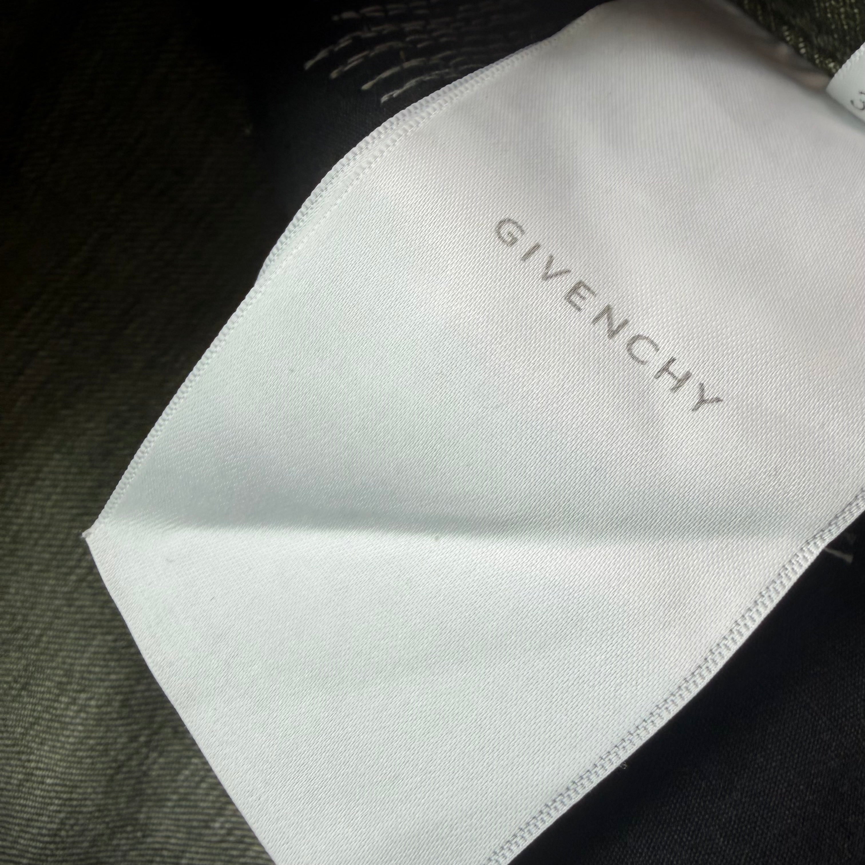 37x34 Givenchy Slim Fit Tapered Distressed Tie Dye Jeans