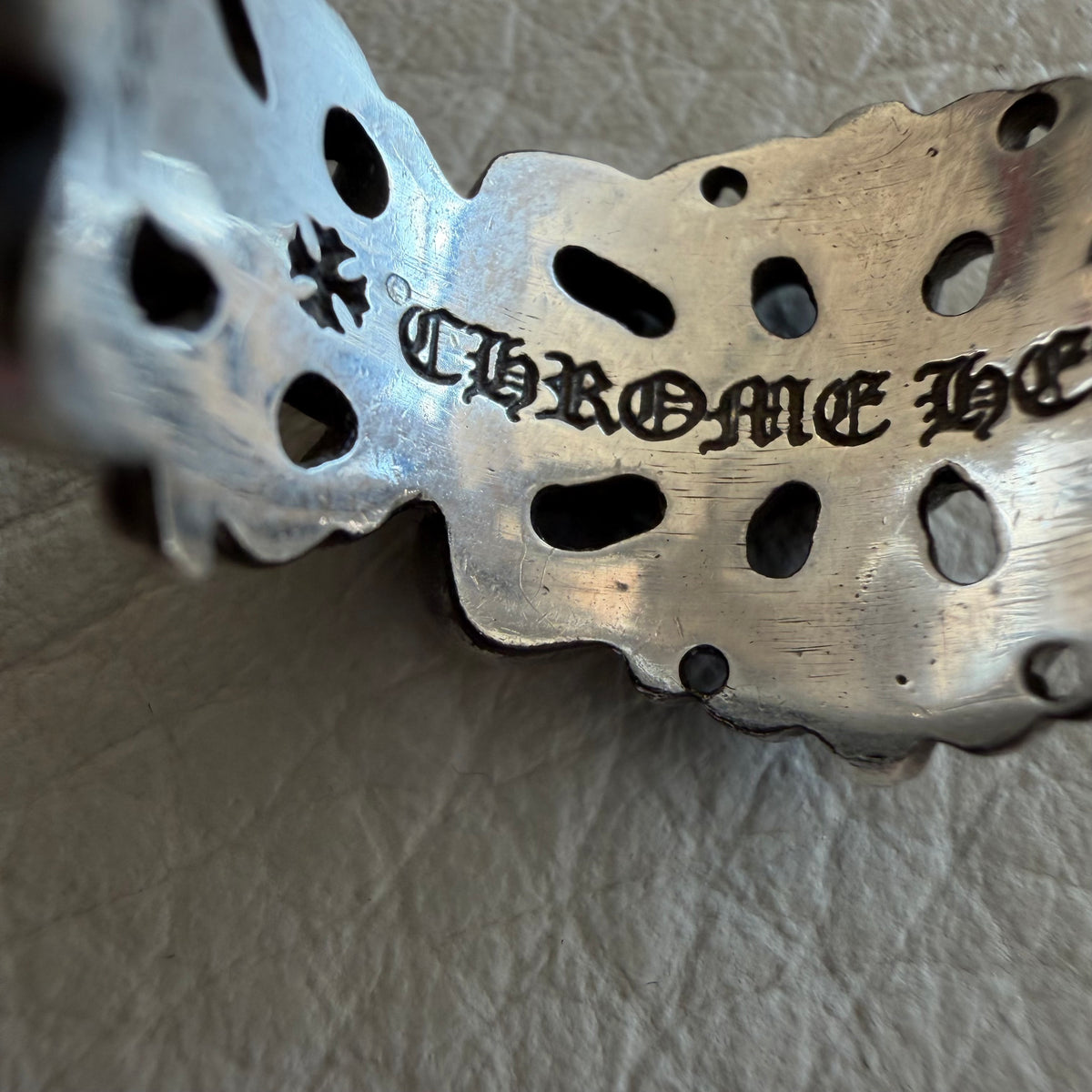 6.5 Chrome Hearts Open Floral Ring