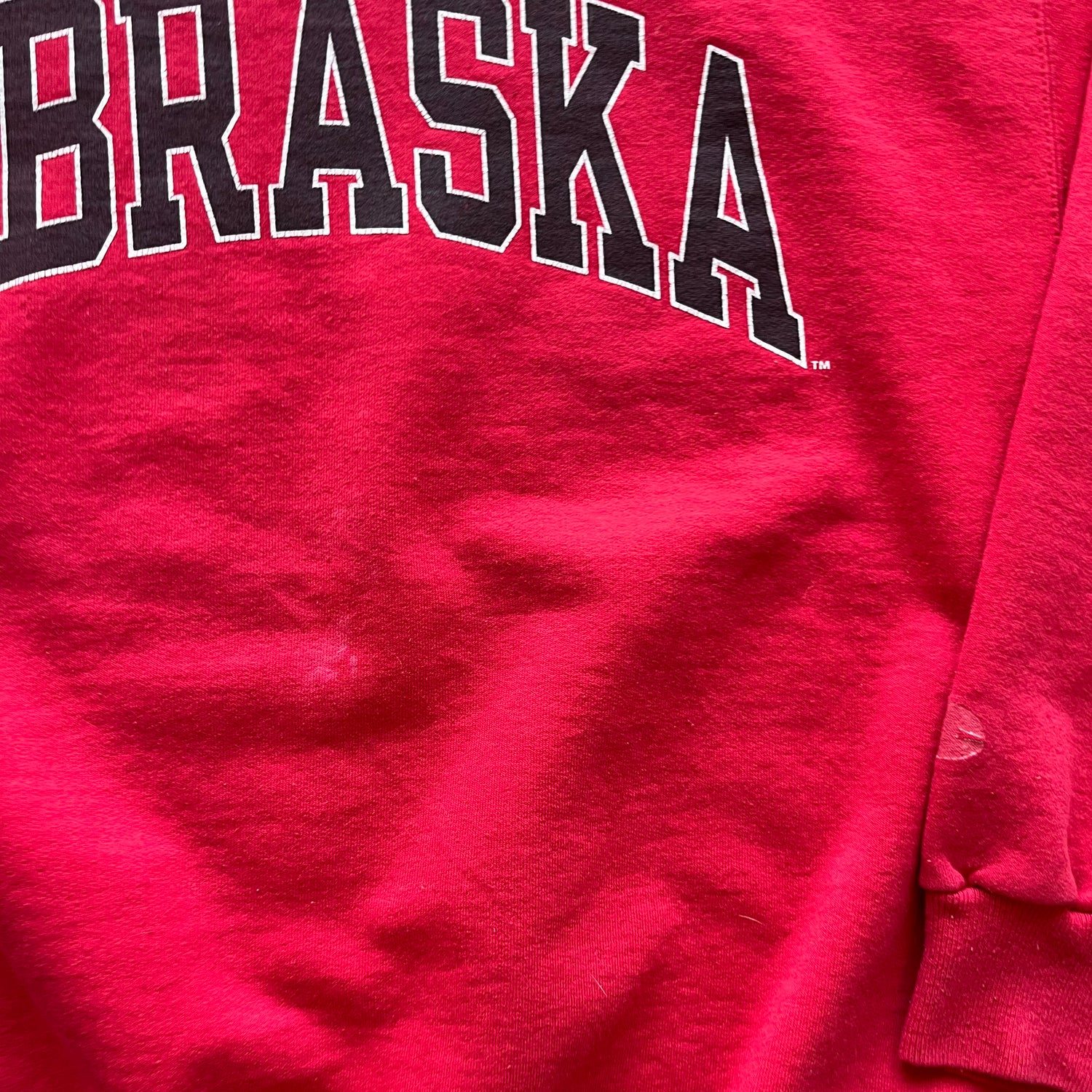 L 90s Nebraska Crewneck
