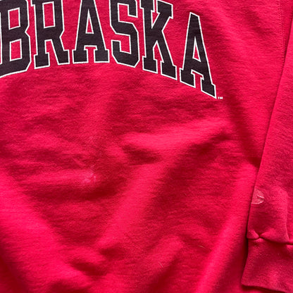 L 90s Nebraska Crewneck