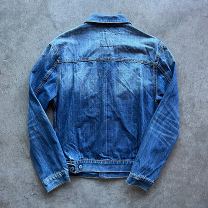 XL Blank Denim Evisu Jacket