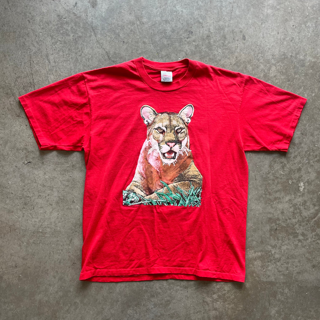 XL 90s Lion Nature Tee
