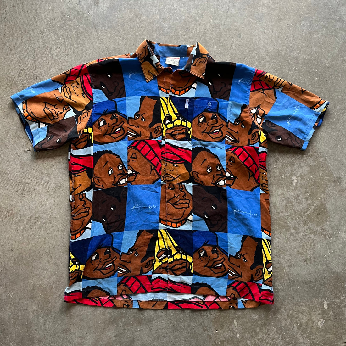 XXXL 00s Fubu Fat Albert Button Up
