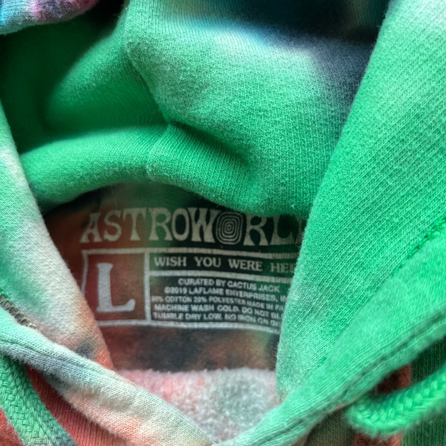 L 2019 Europe Astroworld Tee