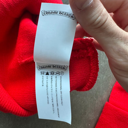 Chrome Hearts Red Embroidered Beanie