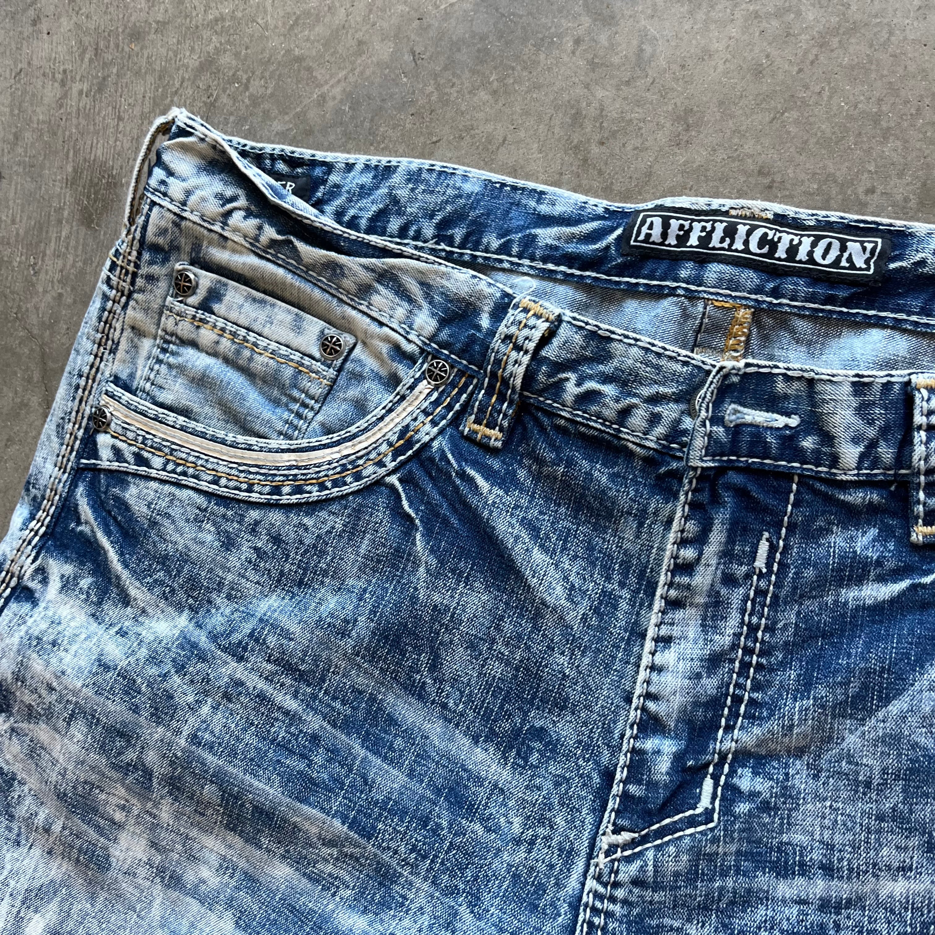 40x34 Y2K Affliction Jeans