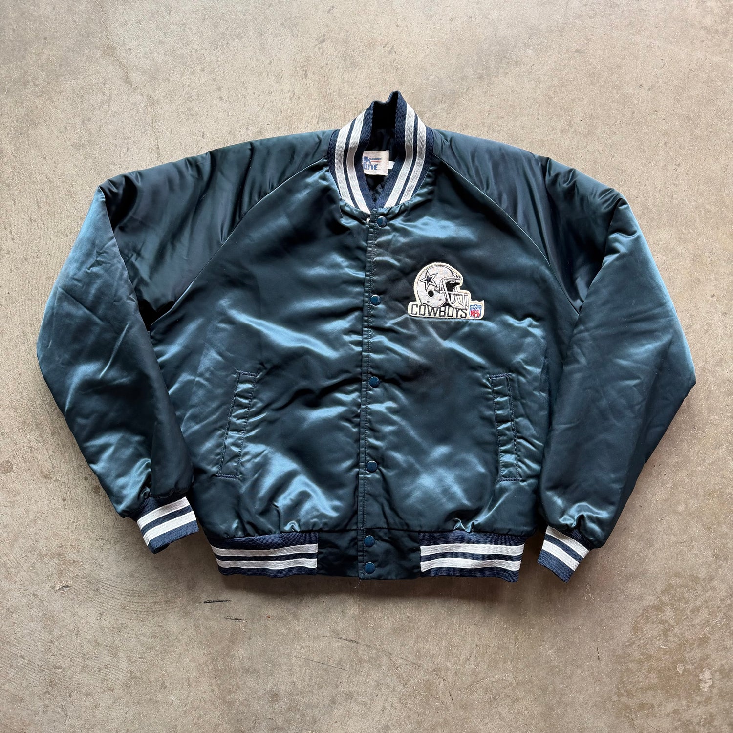 L 90s Dallas Cowboys Bomber Jacket