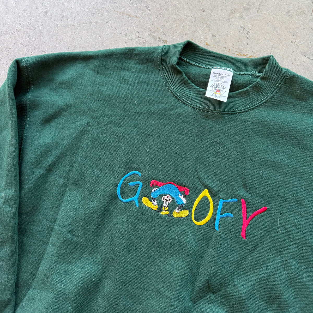 XL 90s Goofy Crewneck