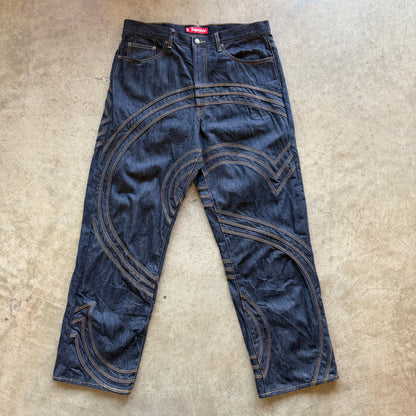 34x31 Supreme S Logo Baggy Jeans