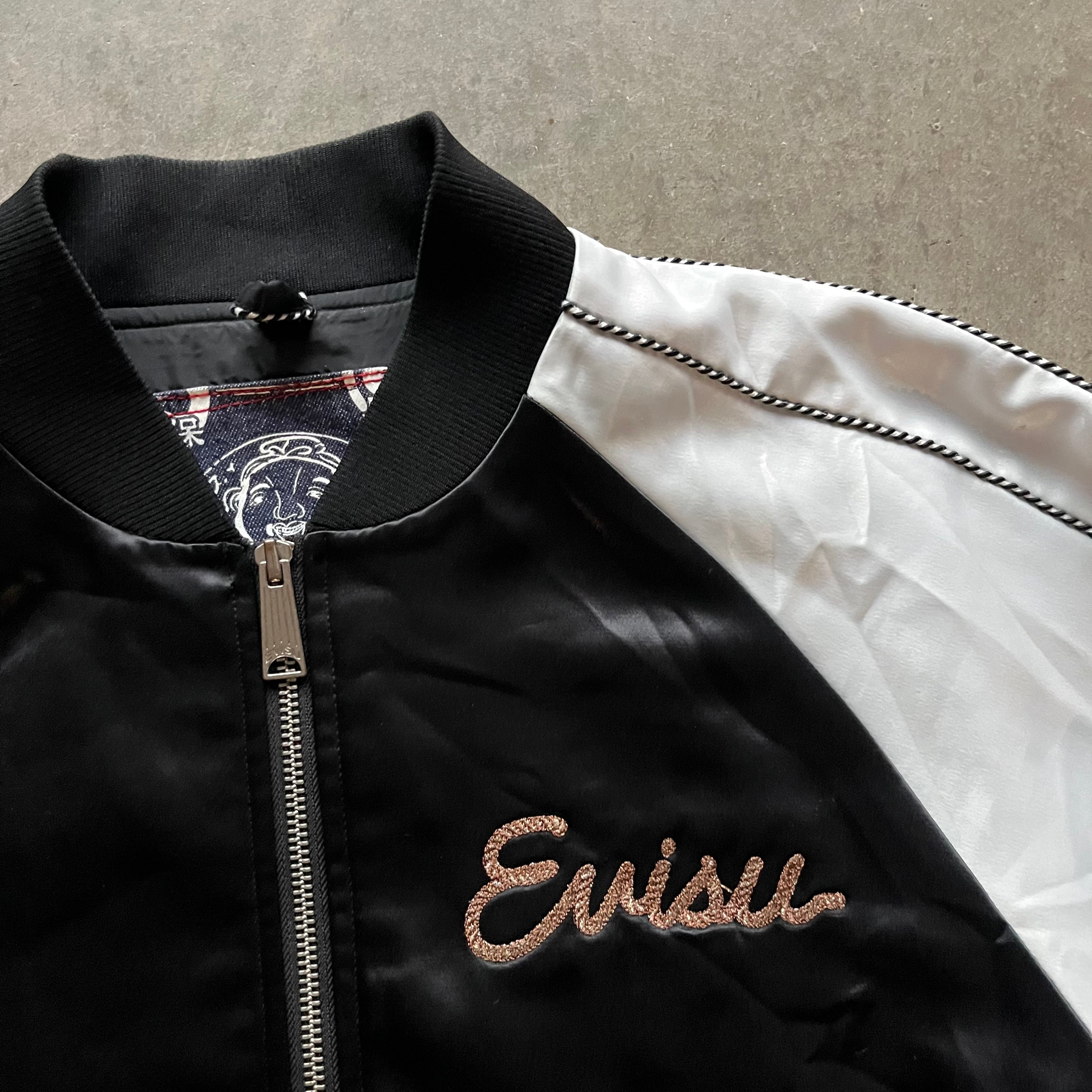 L 00s Evisu Rope Souvenir Jacket
