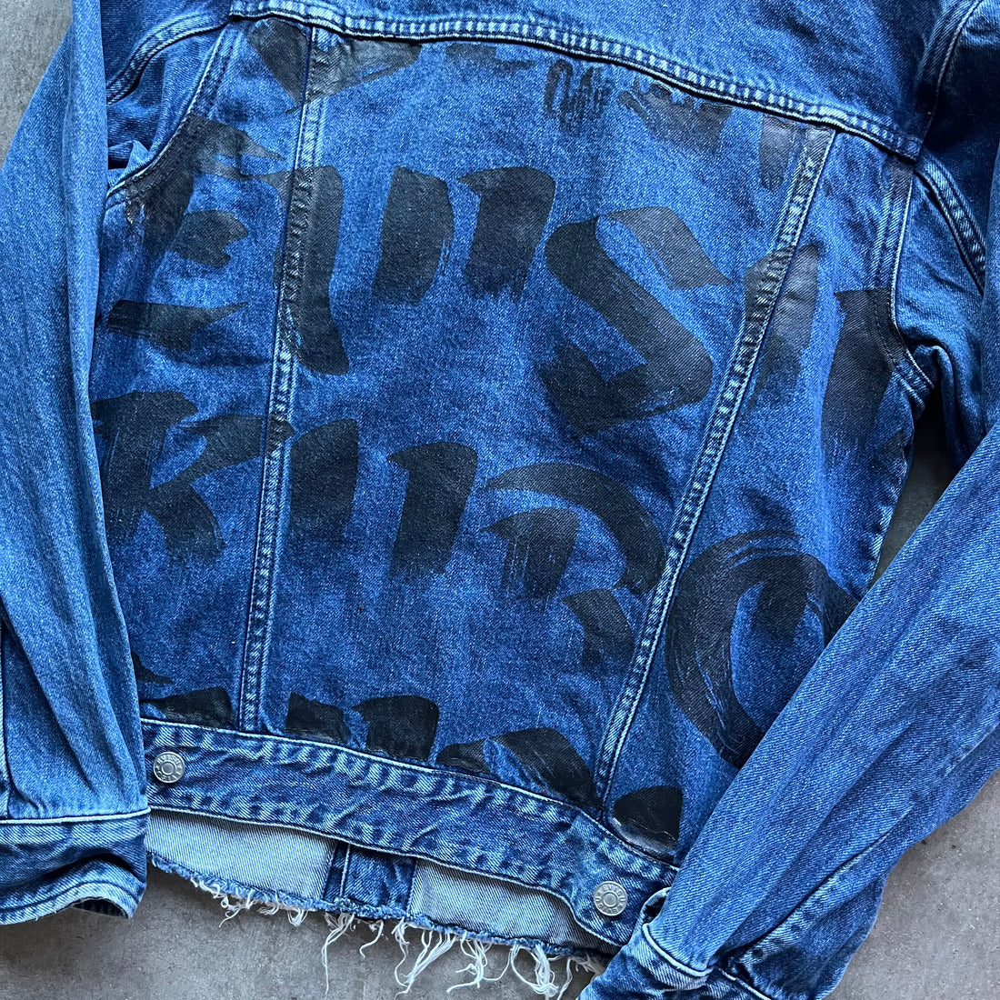 M Evisu Kuro Denim Jacket
