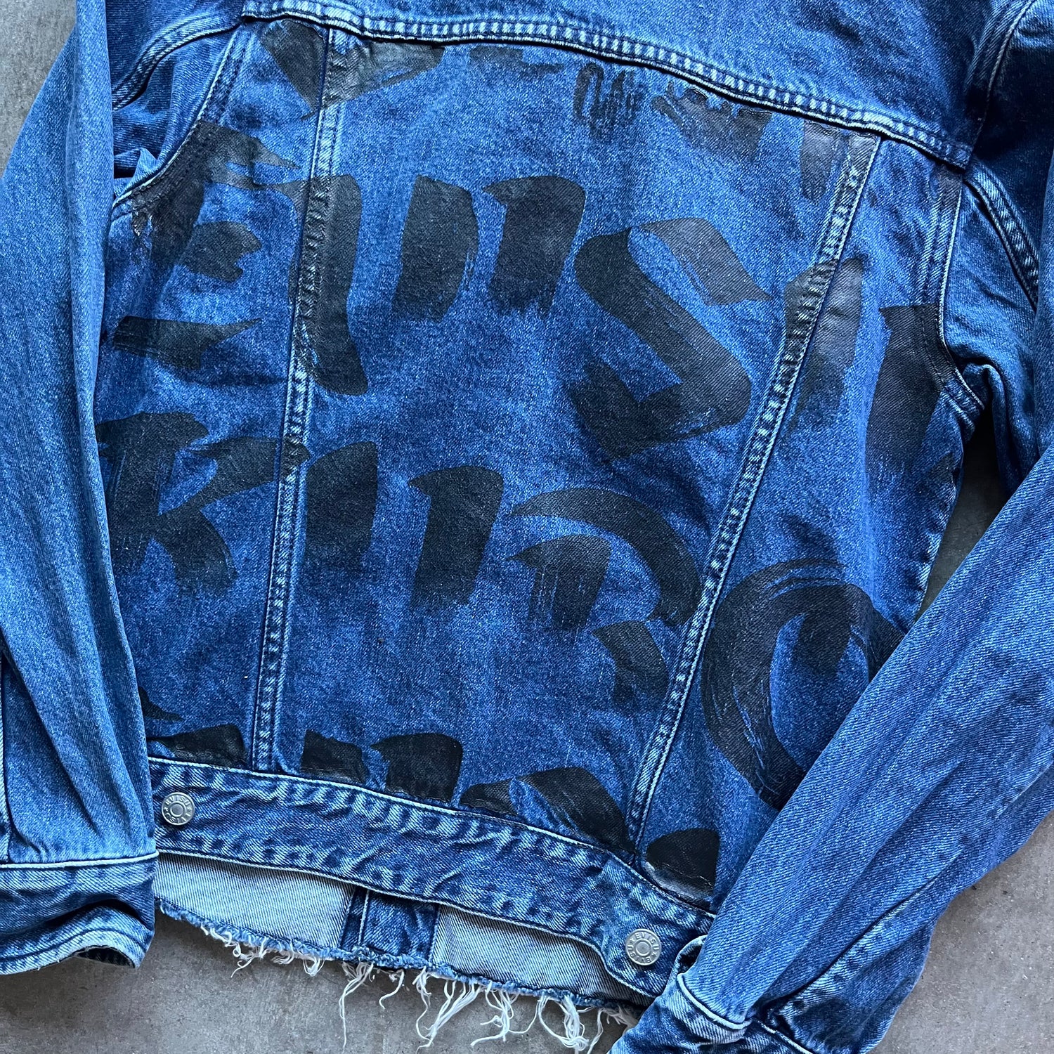 M Evisu Kuro Denim Jacket