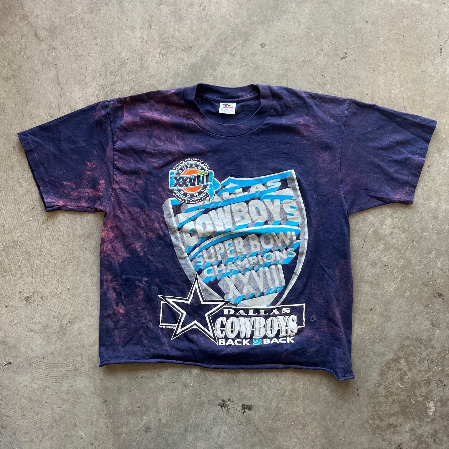 L 93 Cowboys Tee